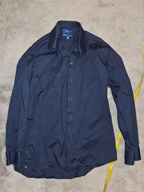 Apt. 9 16x32/33 dark blue shirt